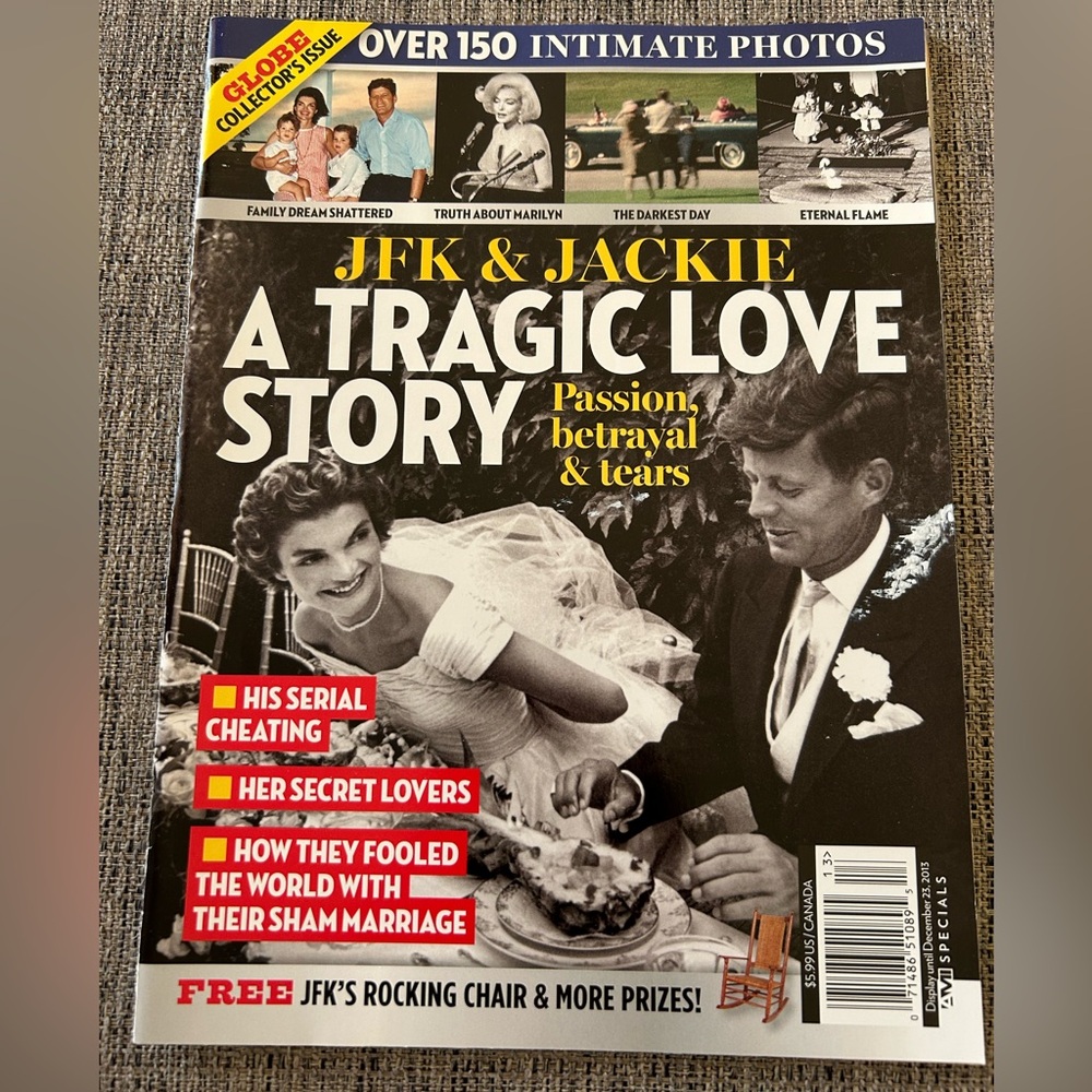 JFK & Jackie Collectors Issue Magazine